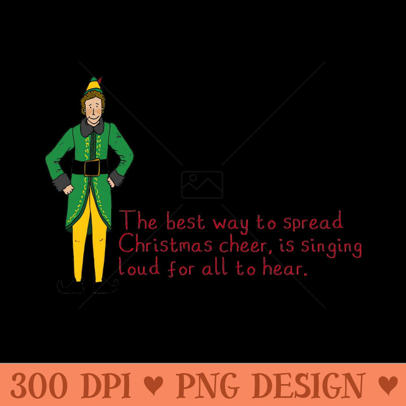 Elf - Christmas Cheer - PNG Graphics - Good Value