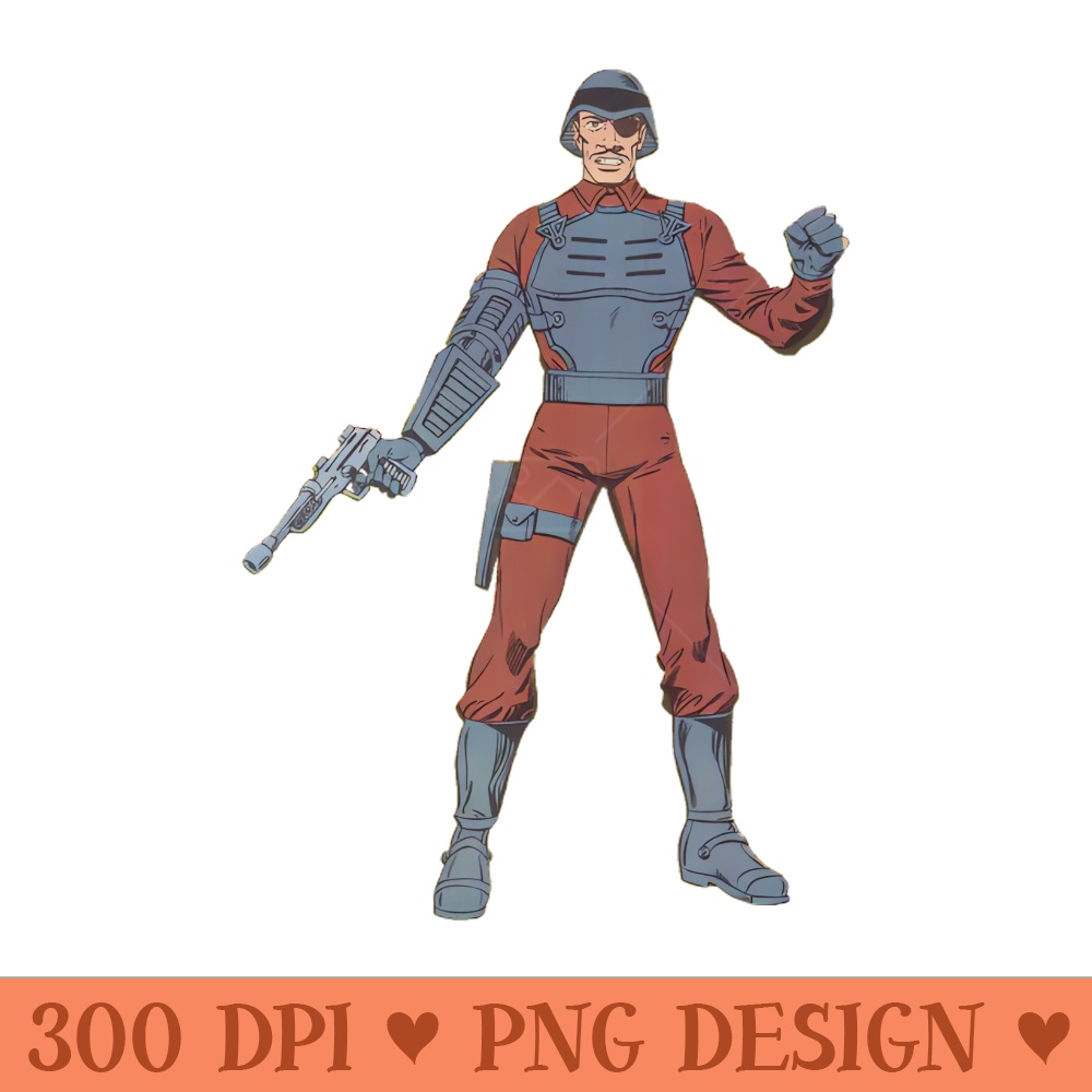 Major Bludd - Digital PNG Art - Customer Support