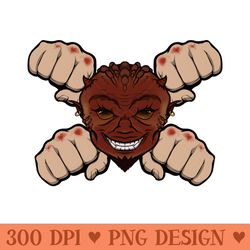 brae knuckle devil no caption - digital png graphics