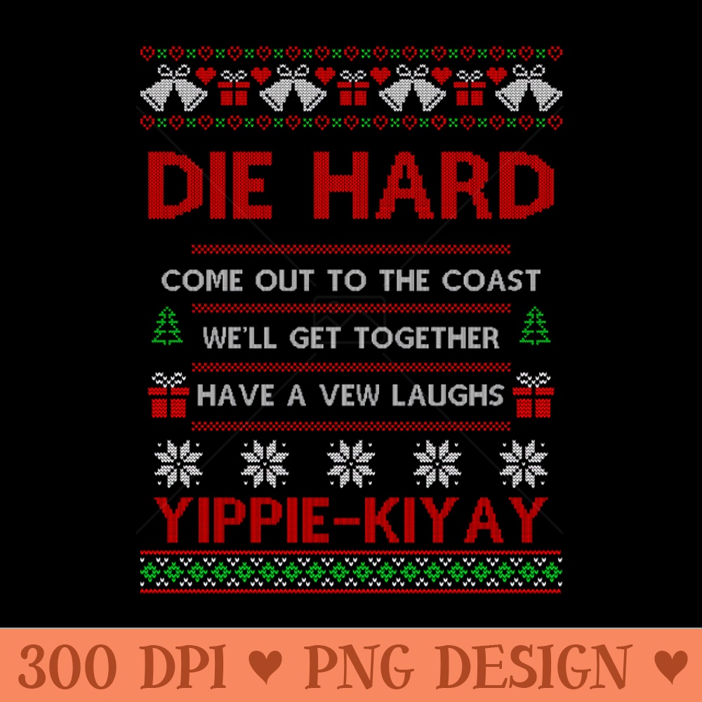 Die Hard Movie Ugly Christmas - - Flexibility