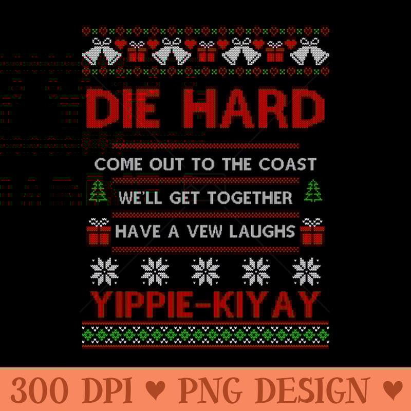 Die Hard Movie Ugly Christmas - - Flexibility