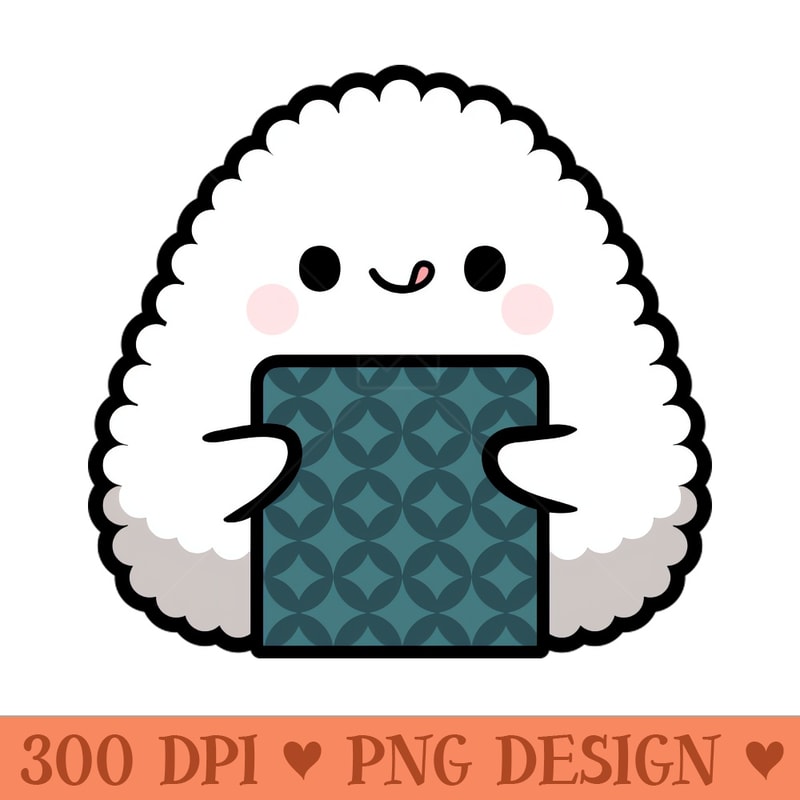 Onigiri Kawaii - PNG Downloadable Resources - Variety