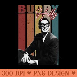 the day the music lived holly tribute tee - png download bundle