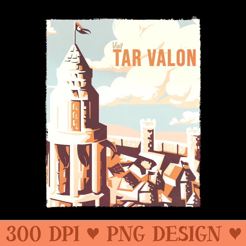 Visit Tar Valon - PNG Artwork - Convenience