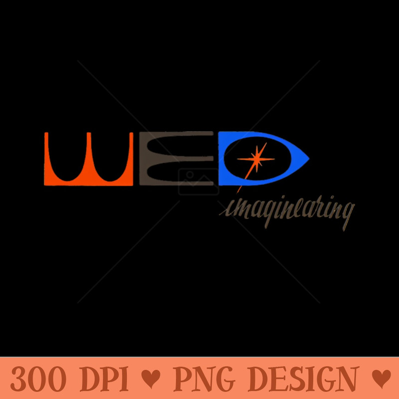 WED ImaginEARing - Instant PNG Download - Professional Design