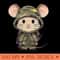Army Mouse - PNG Download Pack - Convenience