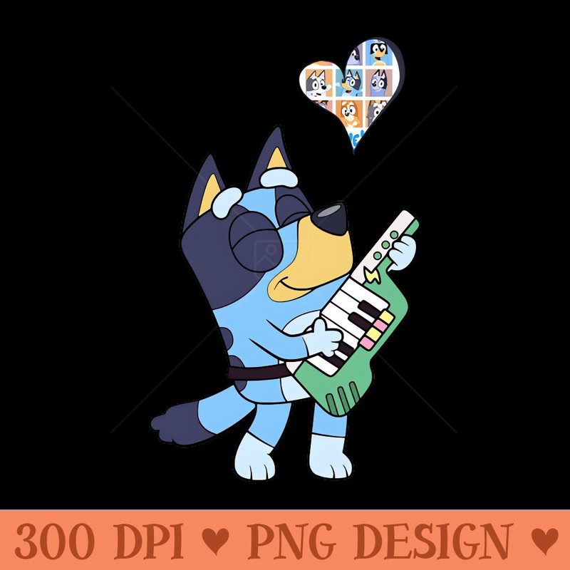 Bluey Play Music - - Professional Design