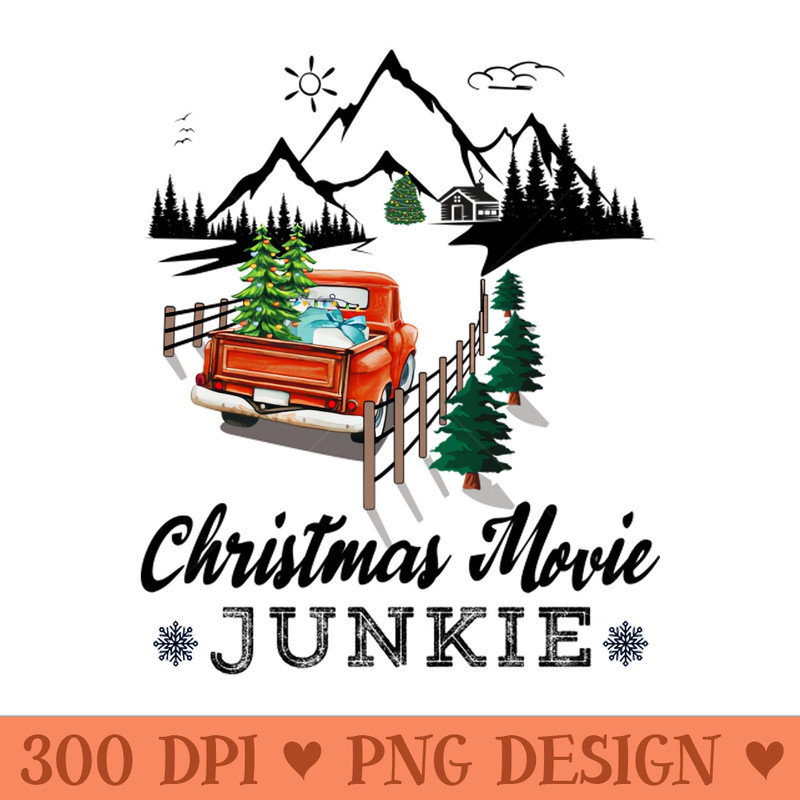 Christmas Movie Junkie - PNG Download Collection - Flexibility