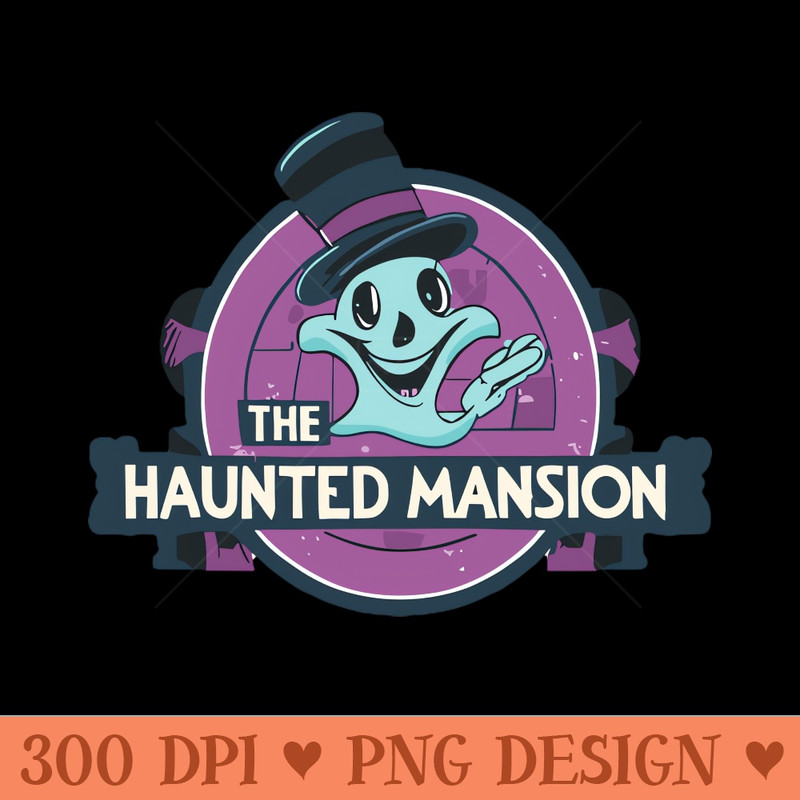 Haunted Mansion - PNG Designs - High Quality 300 DPI