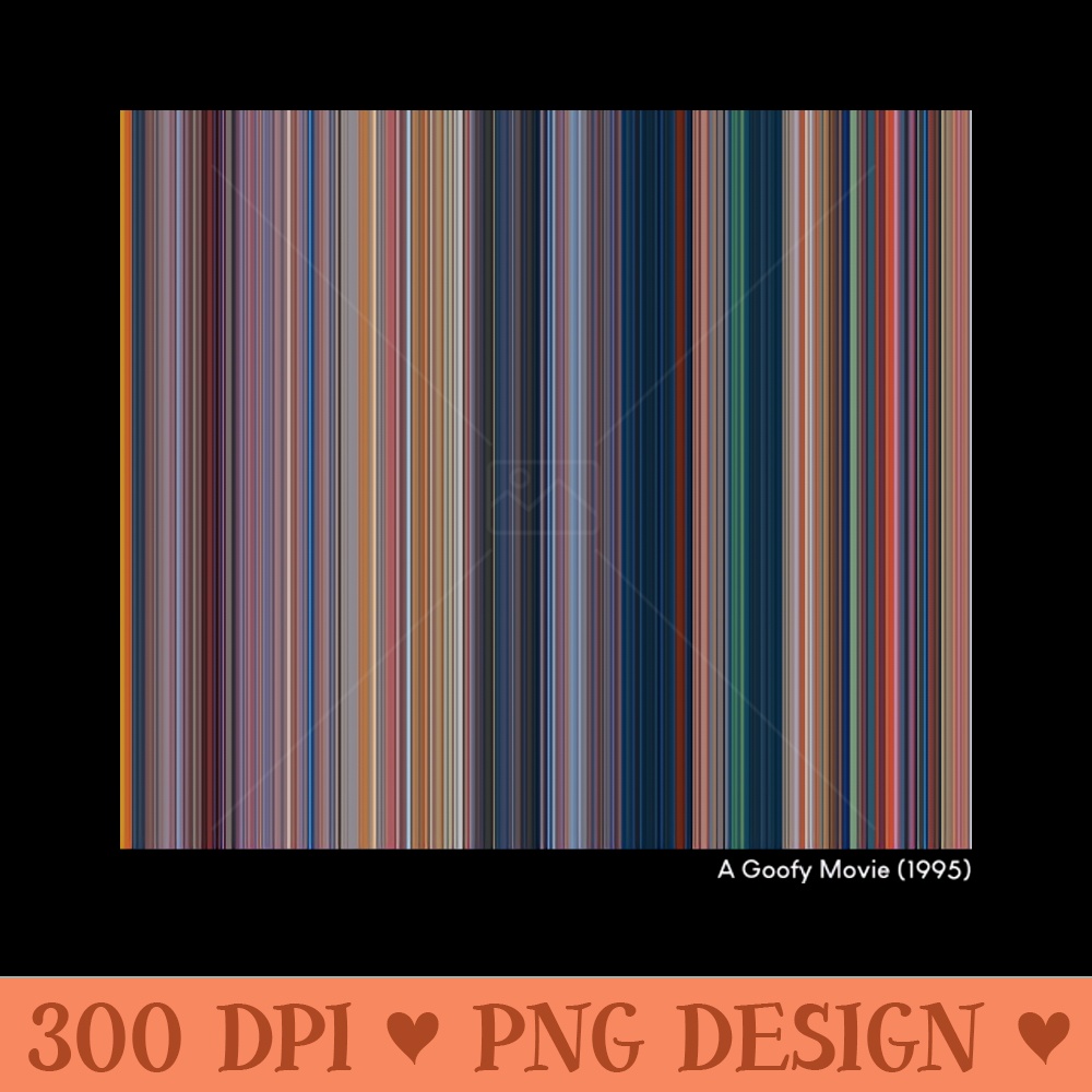 A Goofy Movie (1995) - Every Frame of the Movie Dark Variant - Digital PNG Files - Popularity