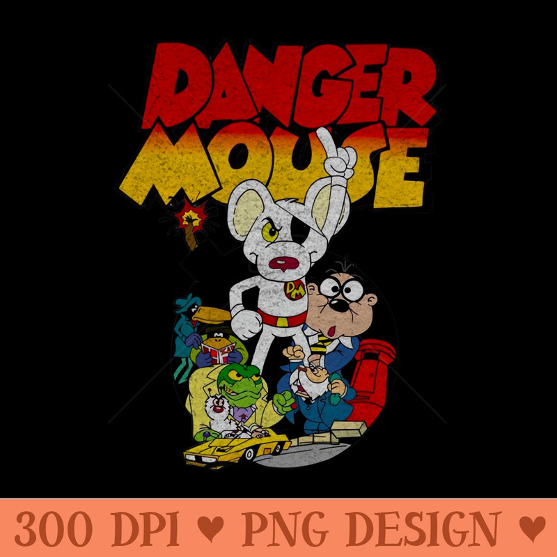 Danger Mouse - PNG Clipart - Professional Design