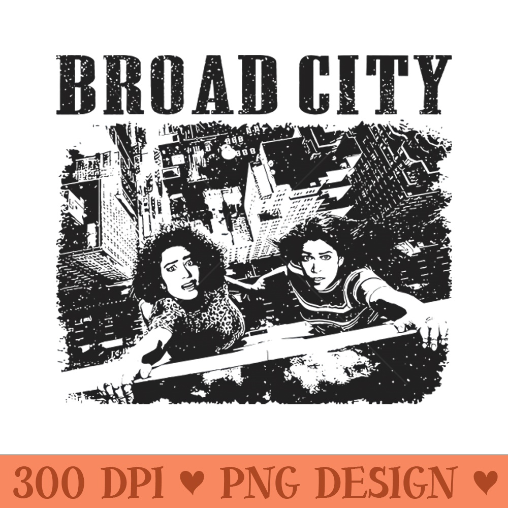 Broad City movie retro - PNG Designs - Variety