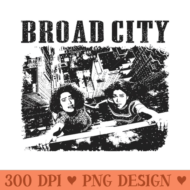 Broad City movie retro - PNG Designs - Variety
