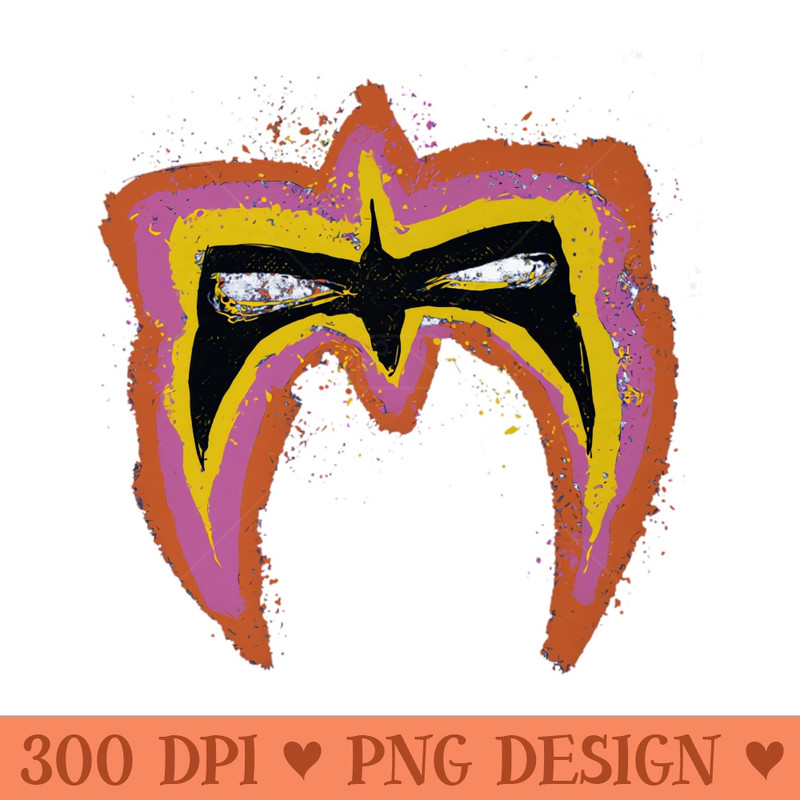 Ultimate Warrior Face Paint - PNG Download Website - Unique