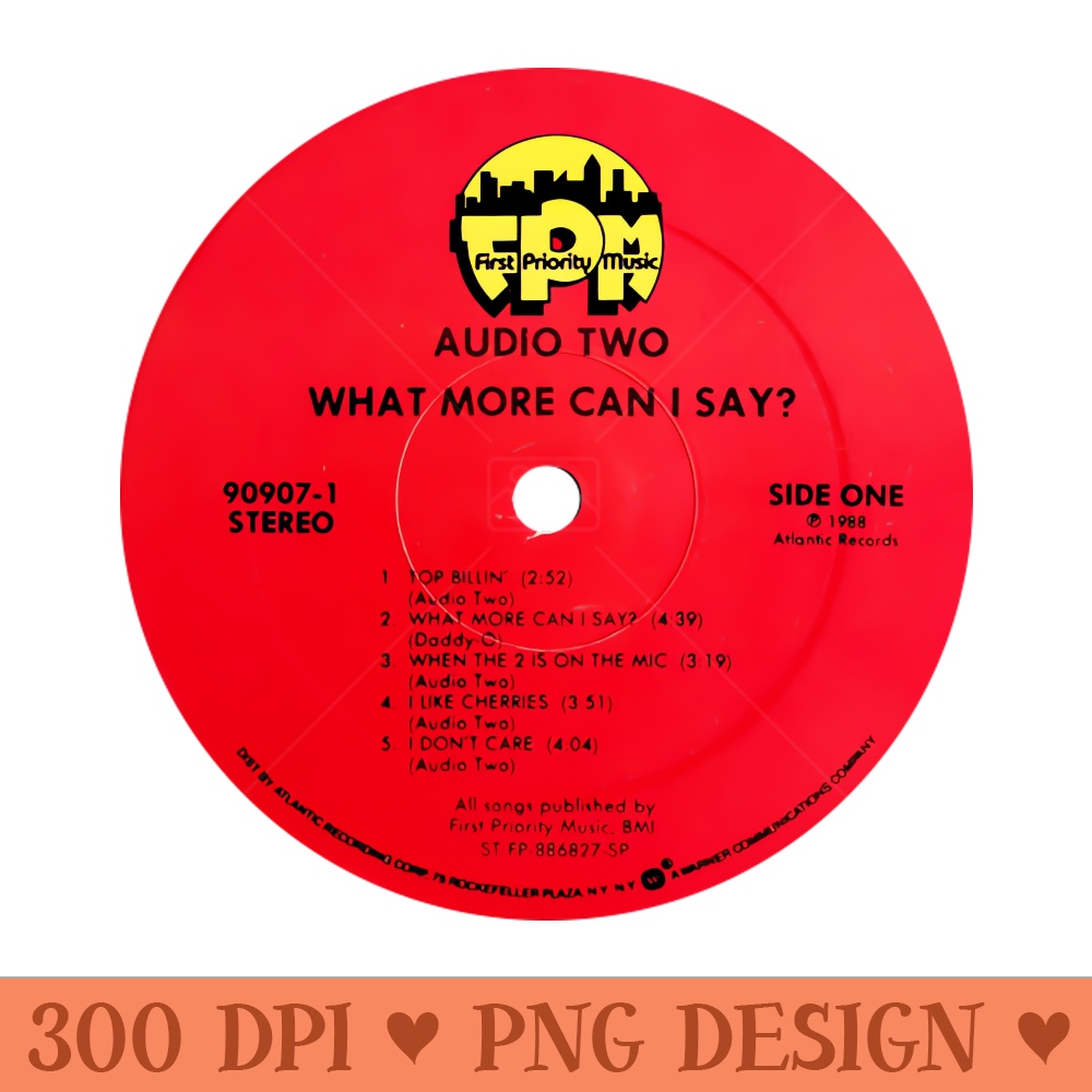 What More Can I Say (1988) - PNG Download - Flexibility