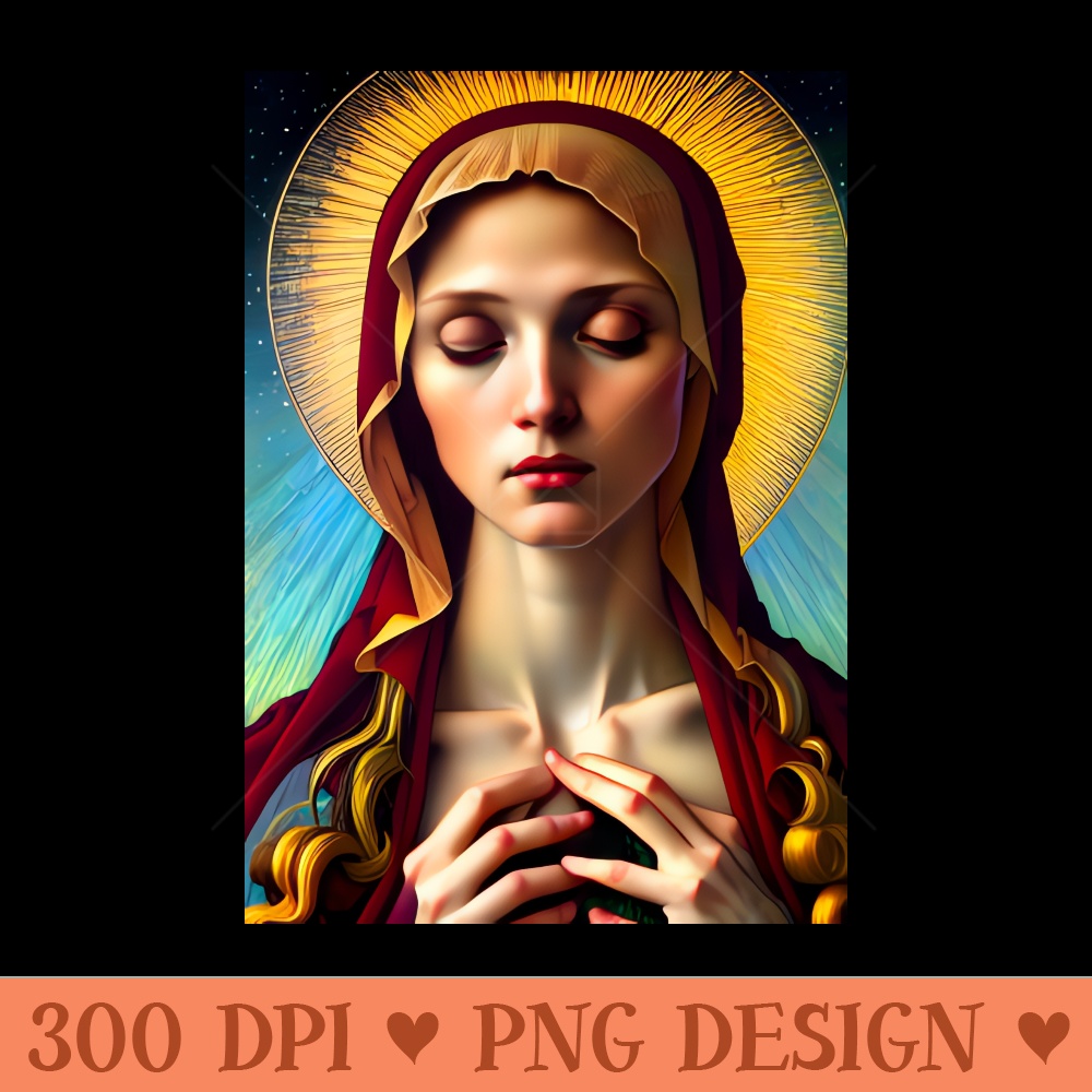Blessed Virgin Mary Prayer Hands - - Customer Support