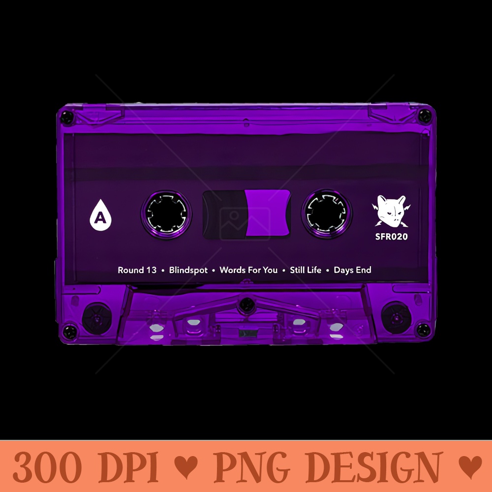 Purple Tape - PNG Downloadable Art - Unique