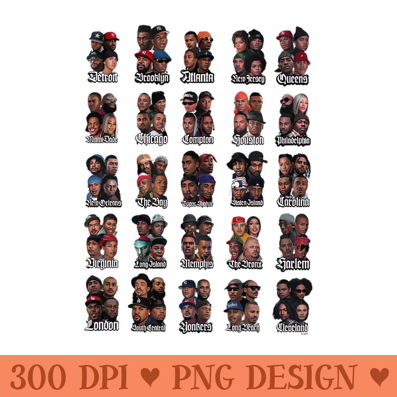 Hip-Hop Areas - PNG Download Collection - Latest Updates