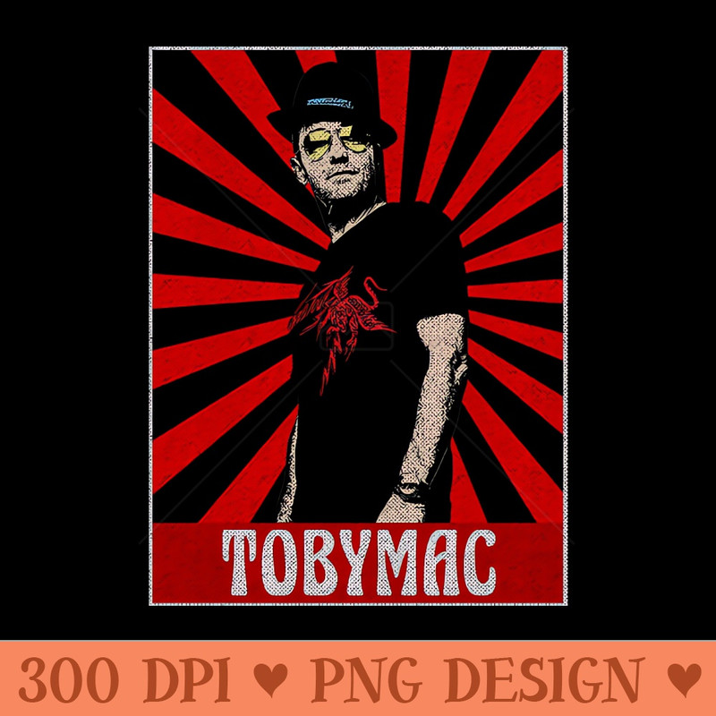 Vinatage Tobymac Pop Art - Download PNG Graphics - Customer Support