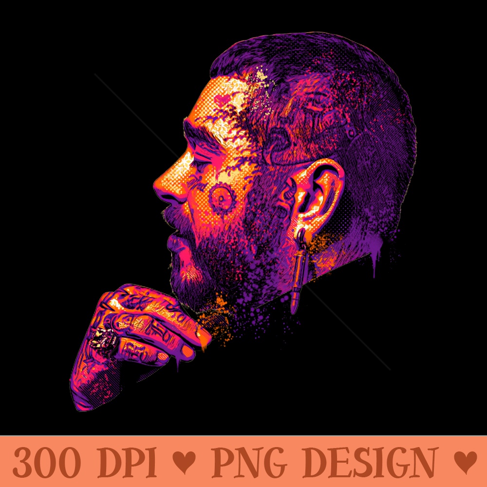 Post Malone - PNG Download Bundle - Good Value