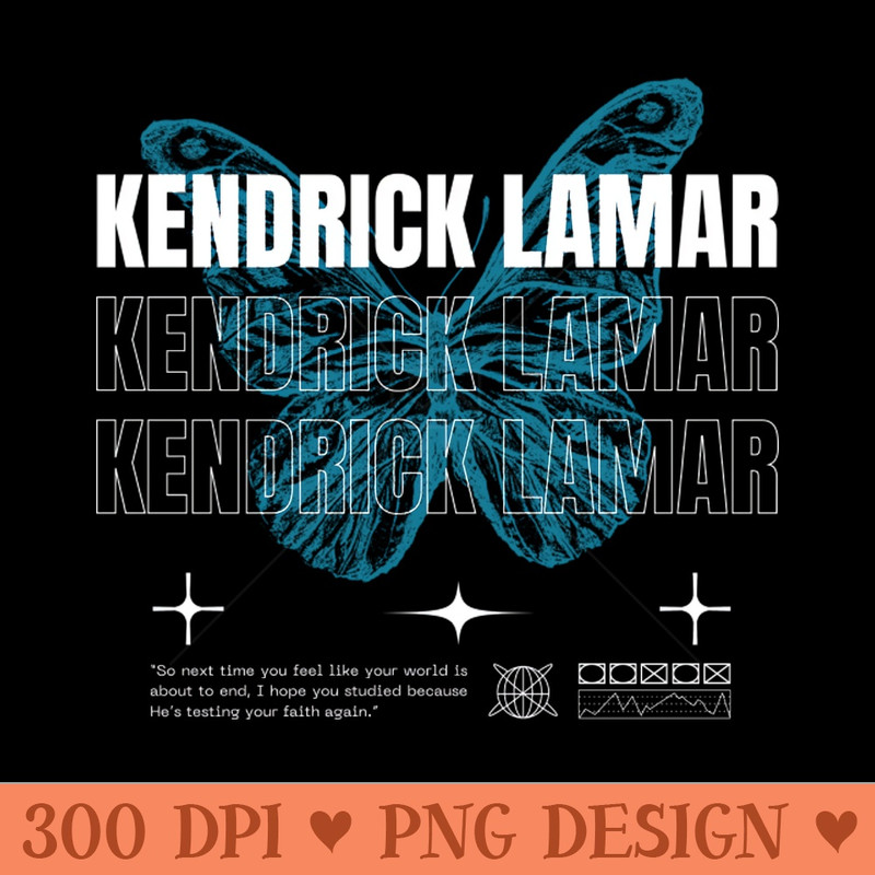 Kendrick Lamar Butterfly - PNG Download Website - Unique