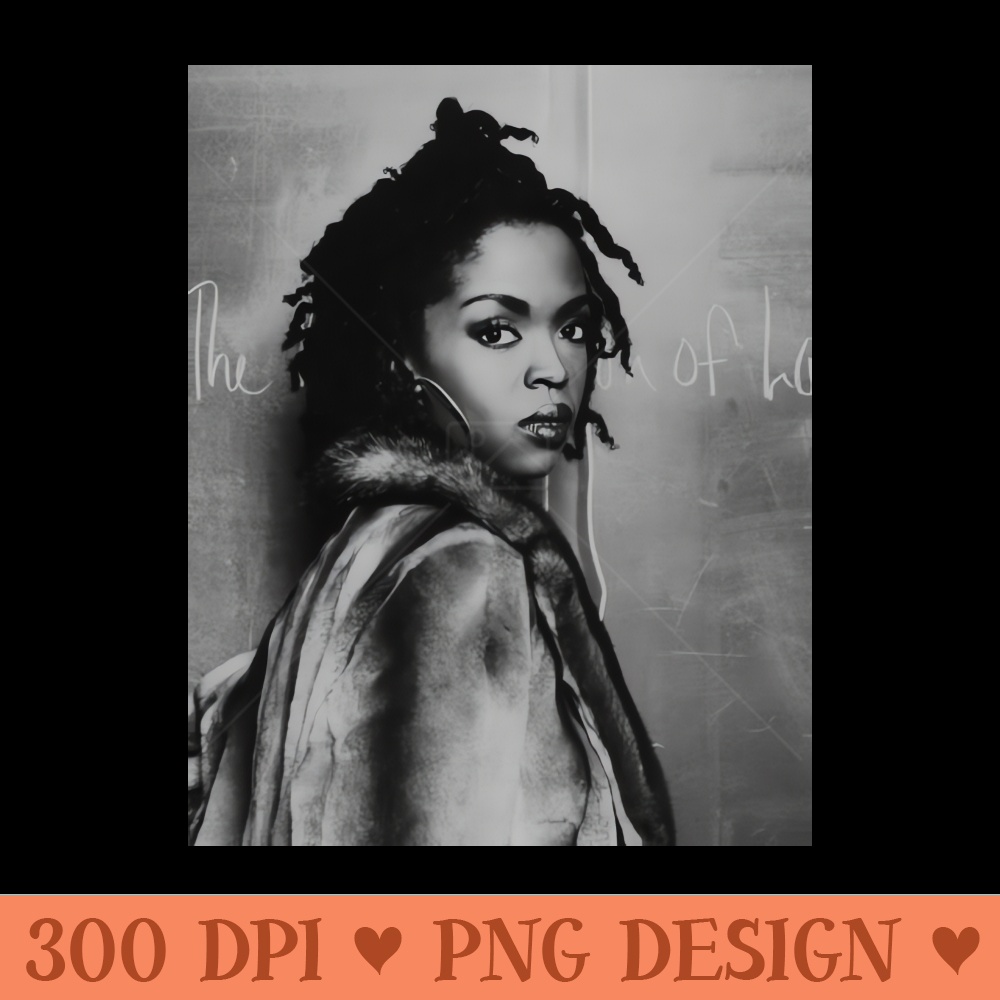 Lauryn Hill - Transparent PNG - Unique