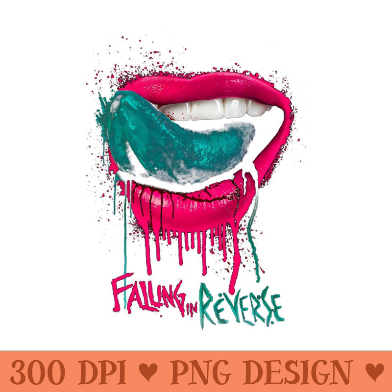 pink lipstick falling in reverse the rest gift for fans and lovers - PNG Clipart - Flexibility