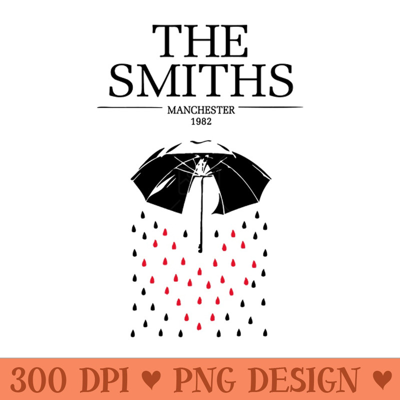 The Smiths retro - PNG Graphics - Professional Design