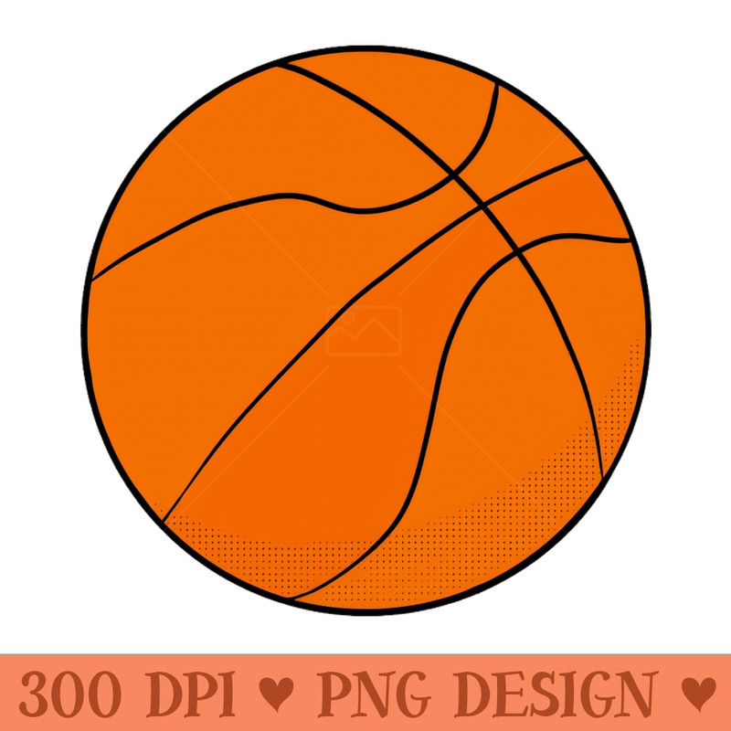 Basketball ball - Digital PNG Art - Professional Design