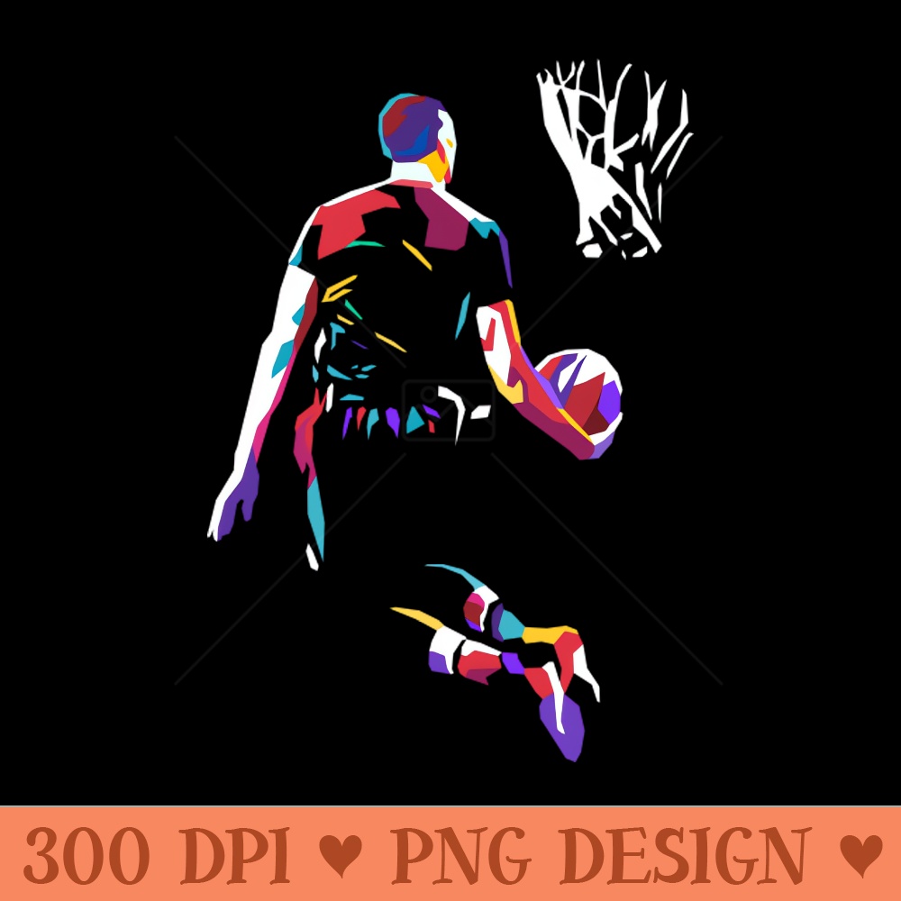 Basketball Pop Art - PNG Design Downloads - Flexibility