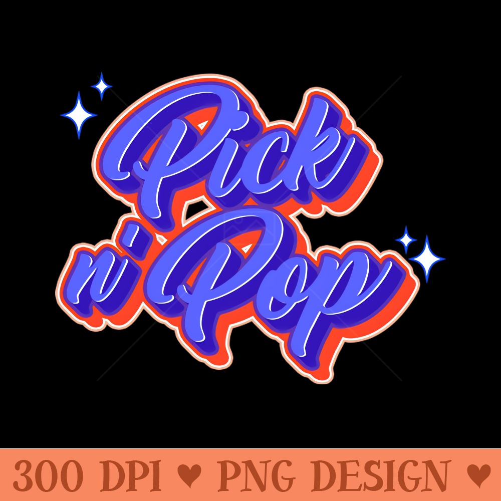 Pick N Pop - PNG Downloadable Resources - Customer Support