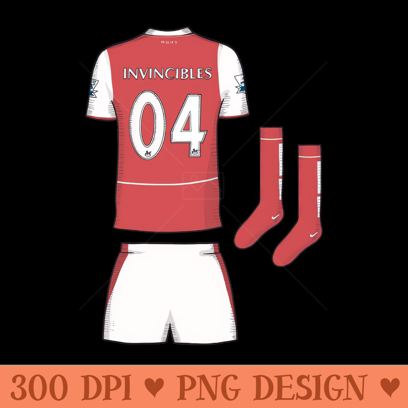 Arsenal Invincibles - PNG Artwork - Convenience