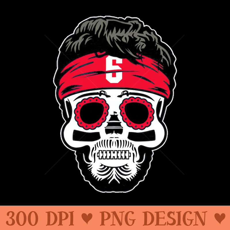 Baker Mayfield Tampa Bay Sugar Skull - PNG Download - Customer Support