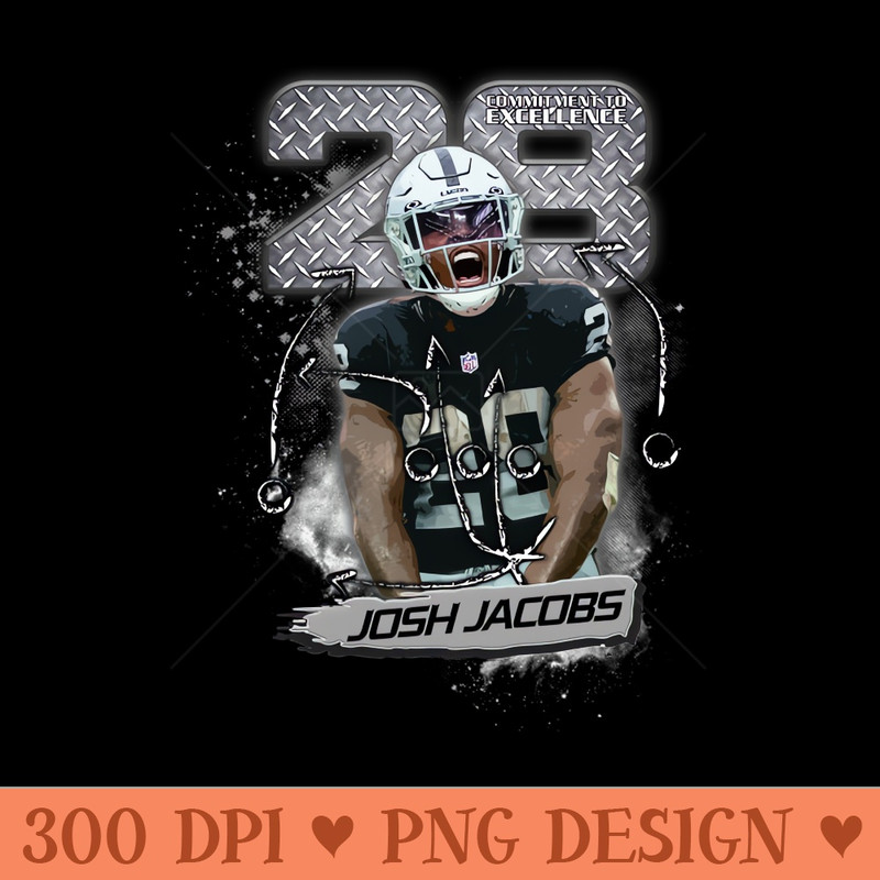 Josh Jacobs - High-Quality PNG Download - Unique