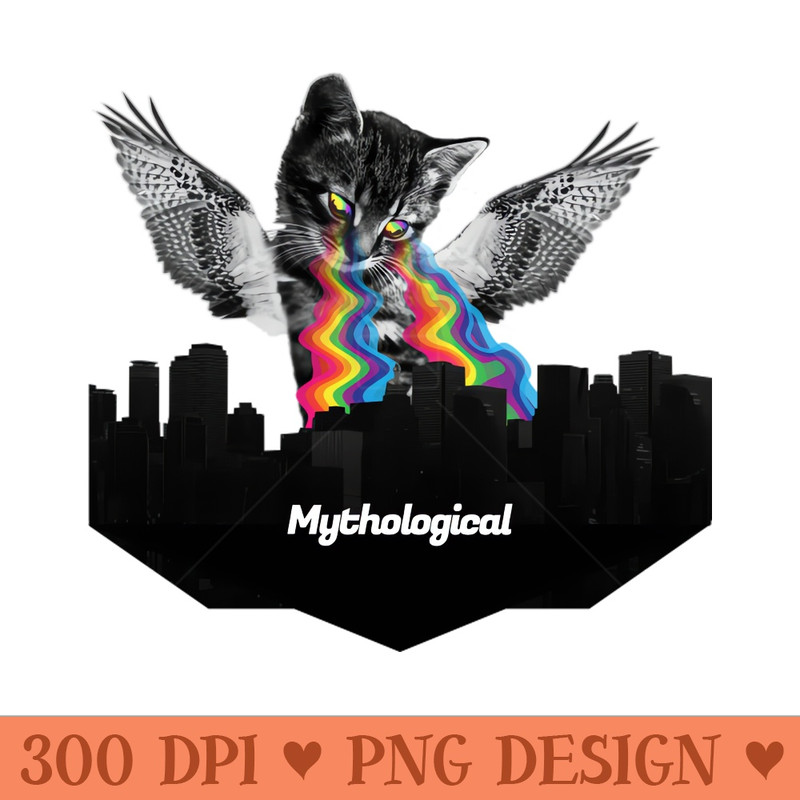 Killer Kitty Mythological Ben Haskins Music - Digital PNG Files - Good Value