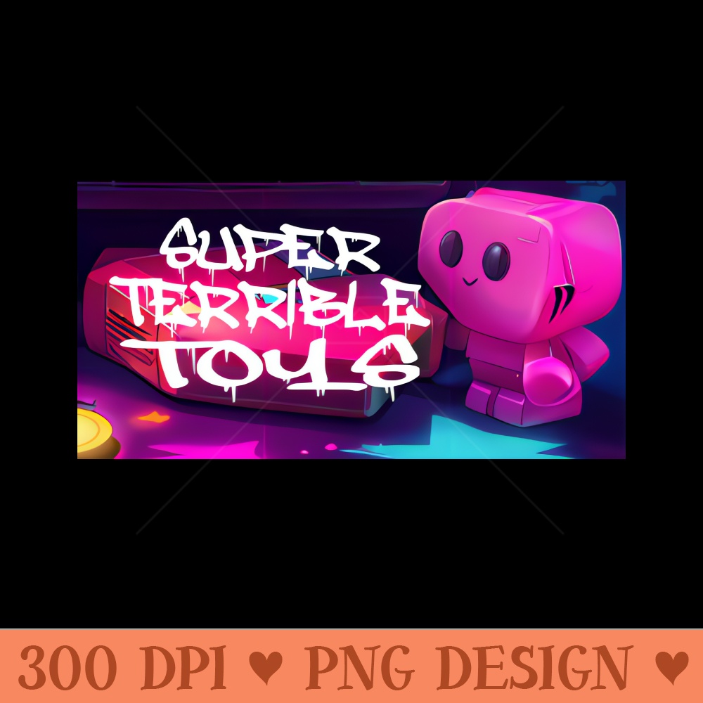 Super Terrible Toys New Logo - PNG Clipart - Variety