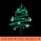 Christmas Tree Abstract with snowflakes - Digital PNG Art - Customer Support