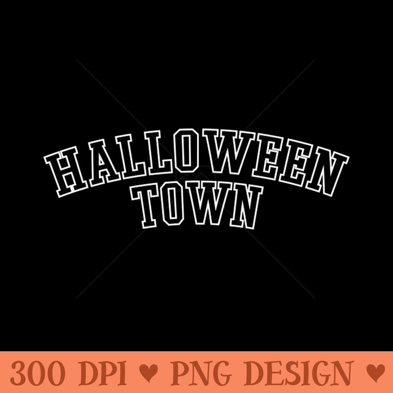 Halloween Town. Nightmare before Christmas - PNG Clipart - Professional Design
