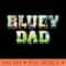 bluey dad - Digital PNG Art - Flexibility