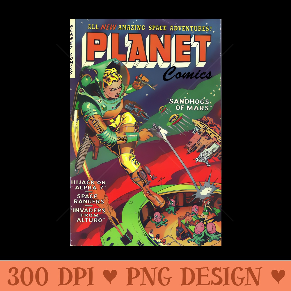 Planet Comics - PNG Clipart - Latest Updates