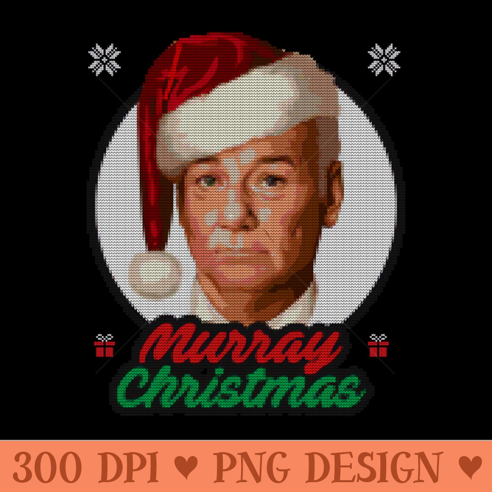 Murray Christmas Ugly Sweater - PNG Download Pack - Convenience