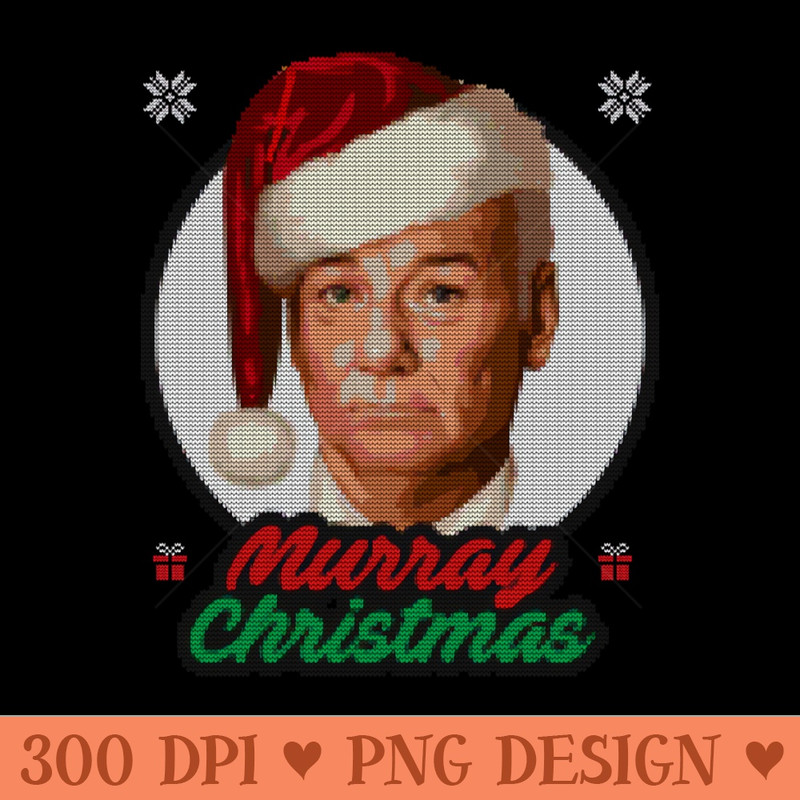Murray Christmas Ugly Sweater - PNG Download Pack - Convenience