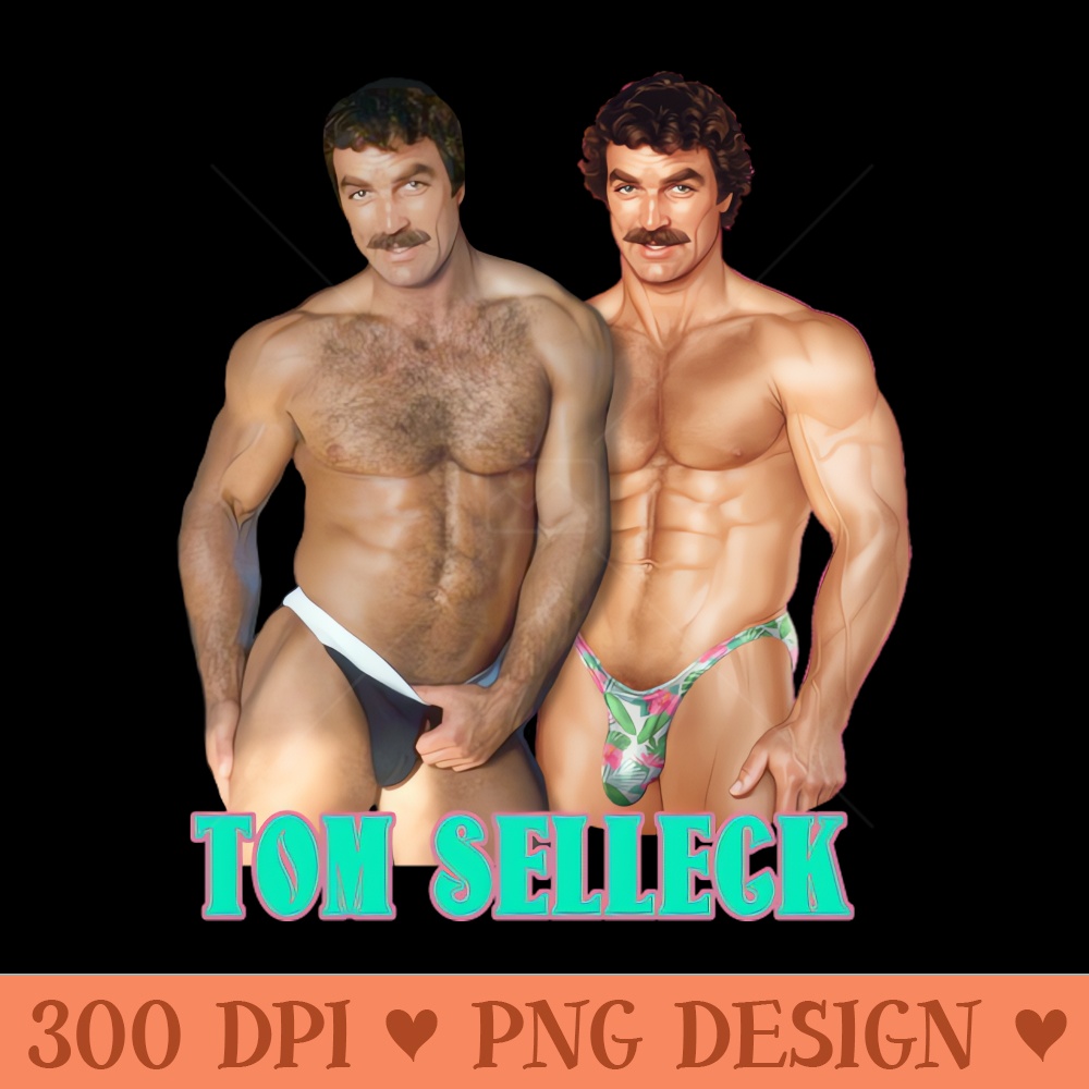 Tom Selleck 80s Hot Sexy - PNG Download - Unique