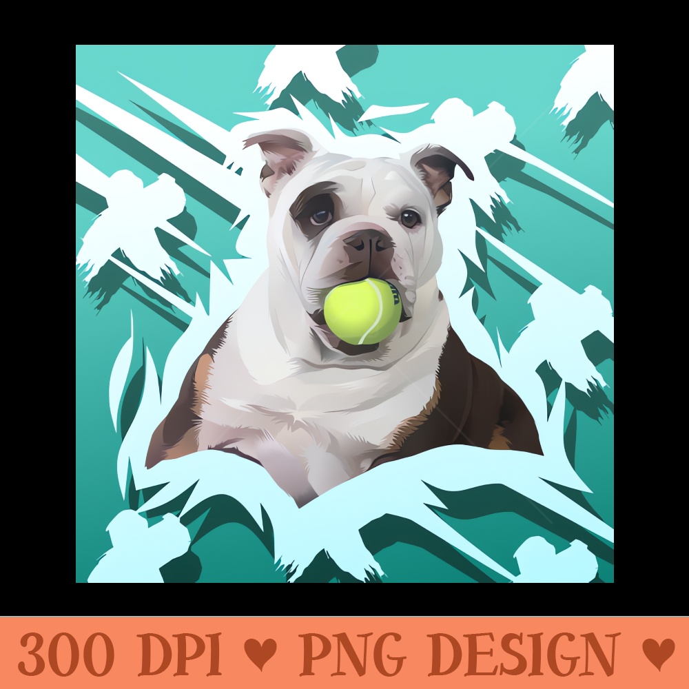 Cute The Dog With Ball- vector art the dog - PNG Clipart - Popularity