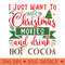 Hot Cocoa and Christmas Movies - Digital PNG Graphics - Popularity