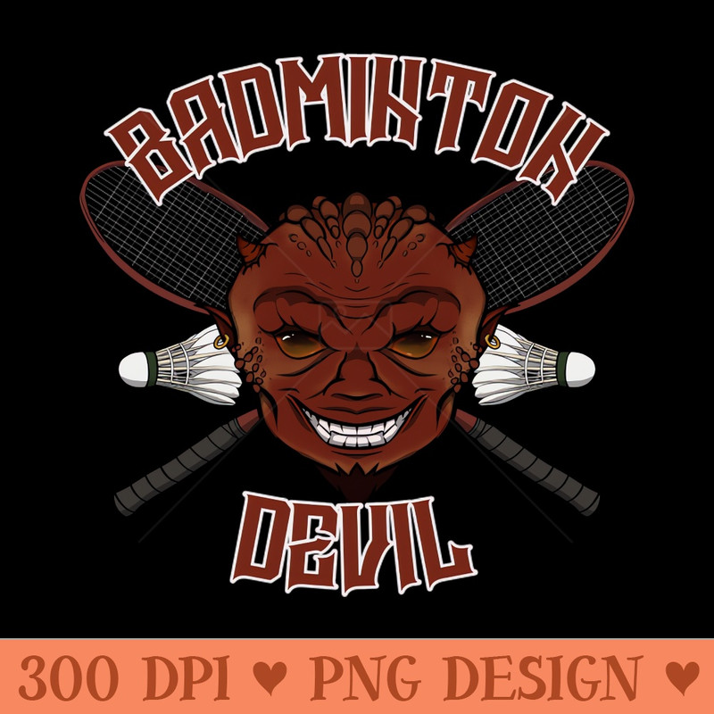 Badminton Devil - Transparent PNG - Good Value