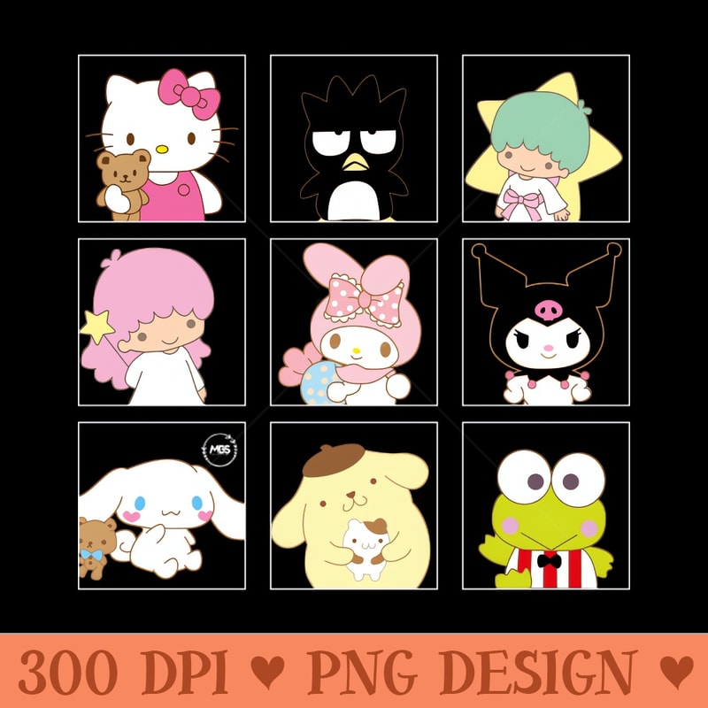 kitty friends design - Free PNG Downloads - Professional Design
