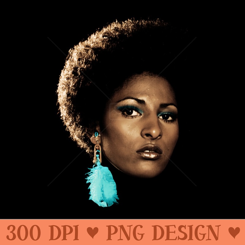 Say Hello Pam Grier - PNG Image Downloads - Professional Design