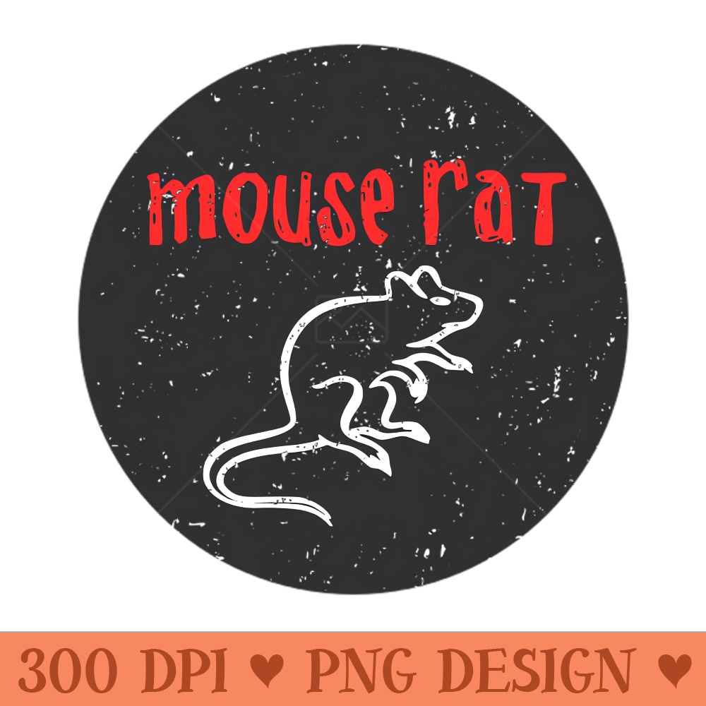 Parks And Recreation Mouse Rat - PNG Designs - Professional Design