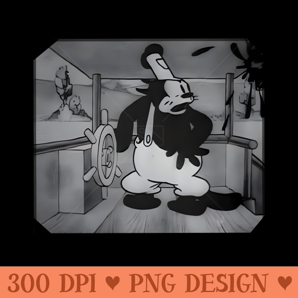Steamboat Willie - PNG Graphics - Variety